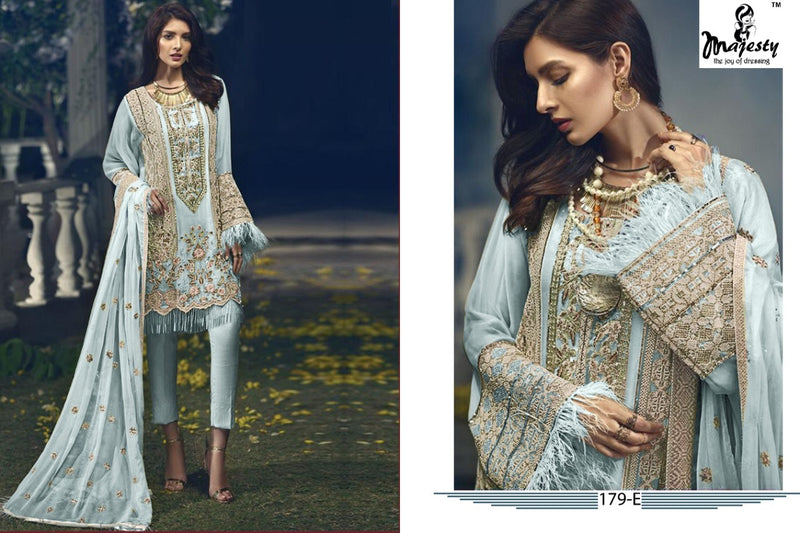Majesty Rose Edition Vol 2 Fox Georgette Designer Pakistani Style Salwar Kameez