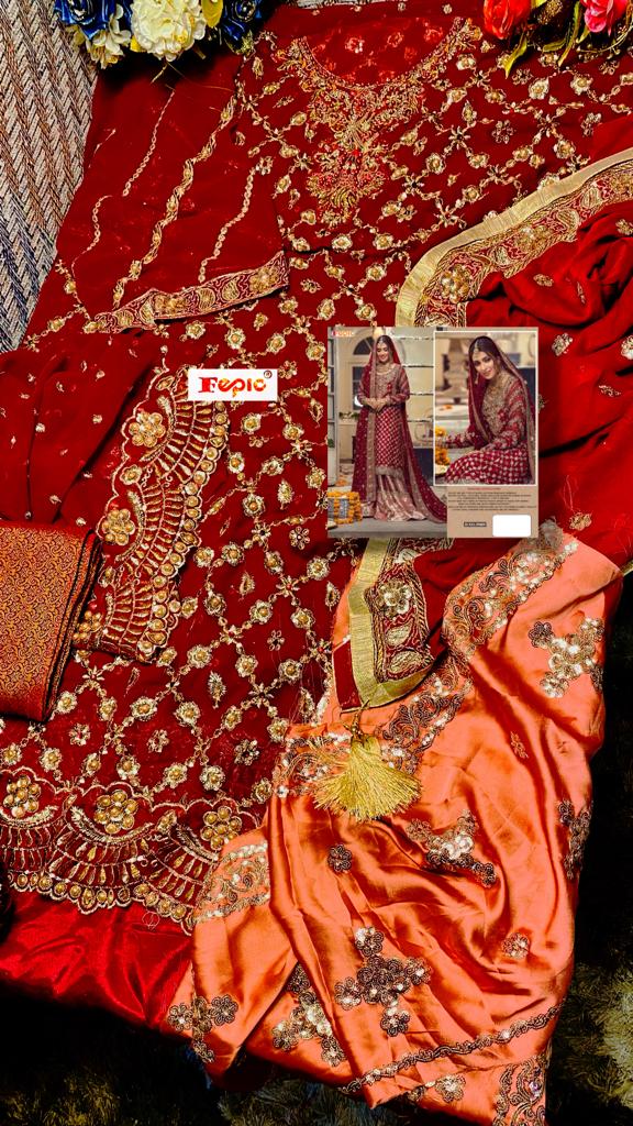 Fepic Rosemeen 39009 Georgette With Heavy Beautiful Work Stylish Designer Wedding Look Fancy Salwar Kameez