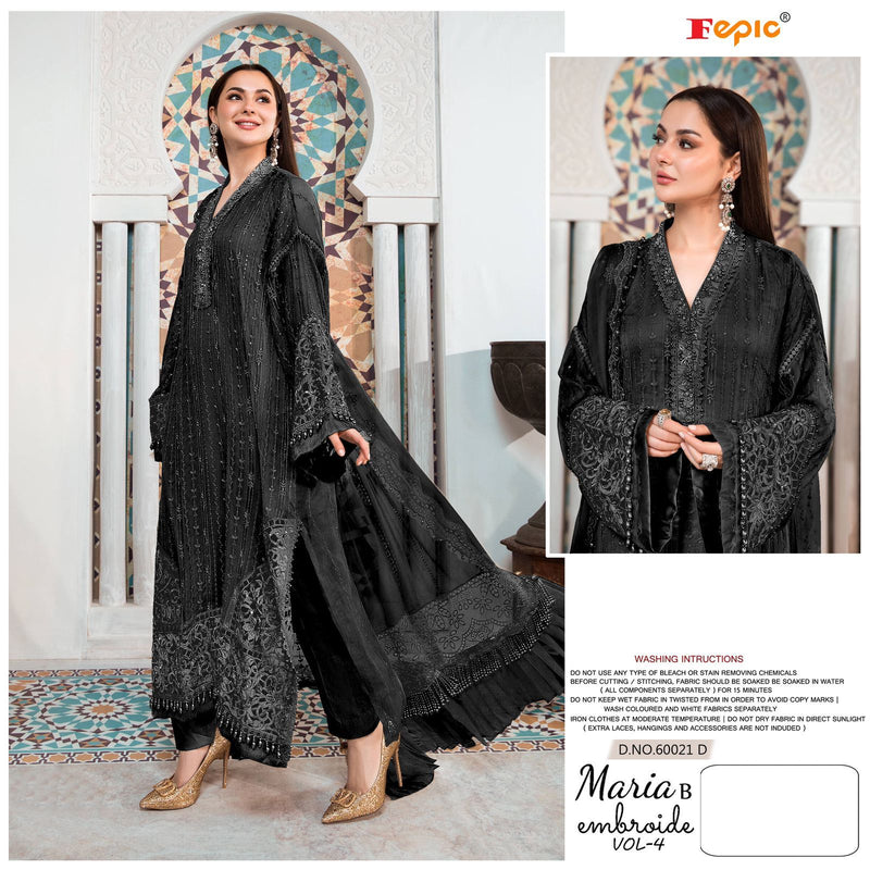 Fepic Rosemeen 60021 Georgette Elegant Pakistani Style Wedding Wear Salwar Suits