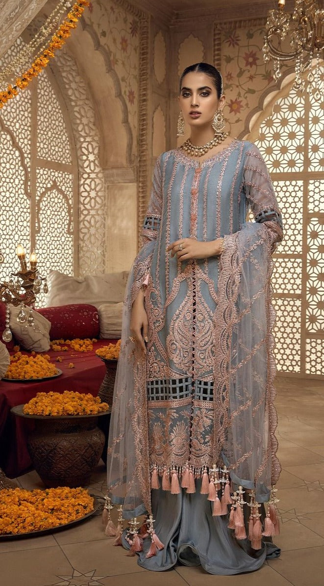 Fepic  Rosemeen C 1190 Butterfly Net Embroidered Wedding Wear Salwar Suits