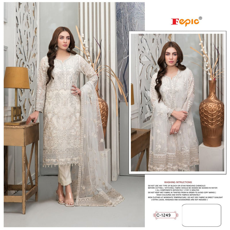 Fepic Rosmeen C 1249 Georgette With heavy Embroidery Work Stylish Designer Pakistani Party Wear Salwar Kameez