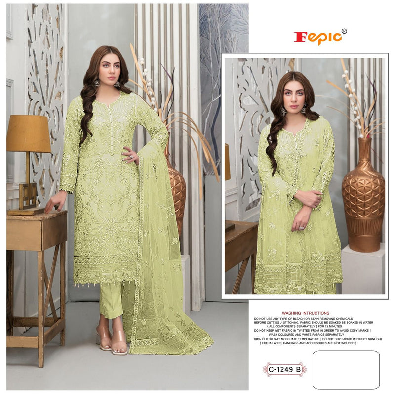 Fepic Rosmeen C 1249 Georgette With heavy Embroidery Work Stylish Designer Pakistani Party Wear Salwar Kameez