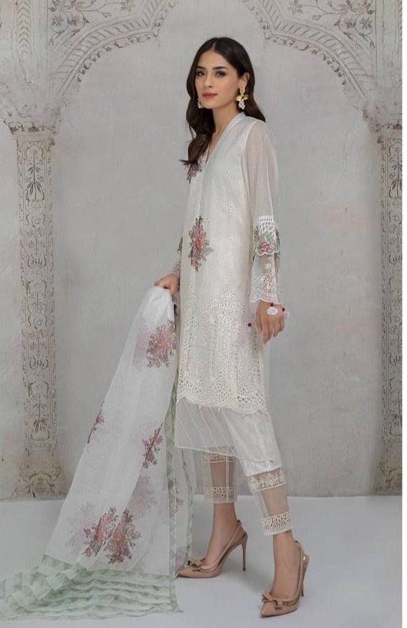 Fepic Rosemeen D 1148 Crosset Organza Pakistani Style Party Wear Salwar Suits
