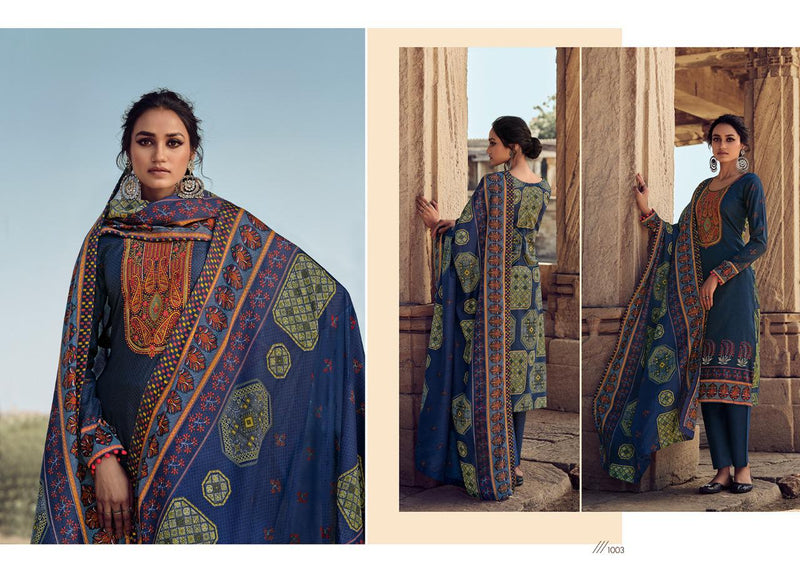 Hermitage Clothing Roz Meher Lawn Cotton Party Wear Salwar Kameez With Embroidery & Digital Print