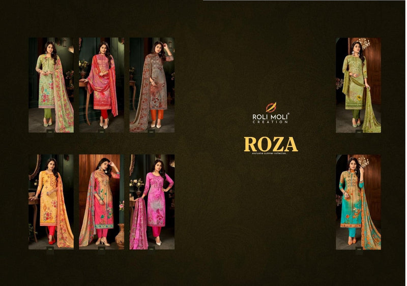 Roli Moli Creation Roza Cambric Cotton Digital Printed Festive Wear Salwar Suits