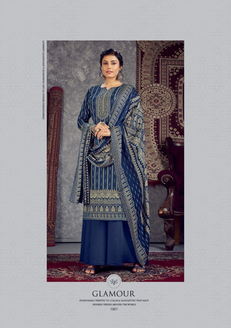 Roli Moli Creation Ruhaaniyat Pashmina With Printed Work Stylish Designer Festive Wear Salwar Kameez