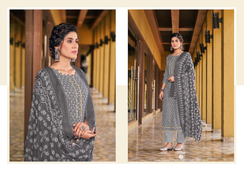 Radha Fab Rumy Vol 3 Cotton Casual Wear Salwar Suits With Fancy Prints