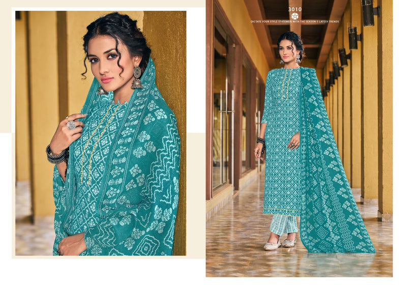 Radha Fab Rumy Vol 3 Cotton Casual Wear Salwar Suits With Fancy Prints