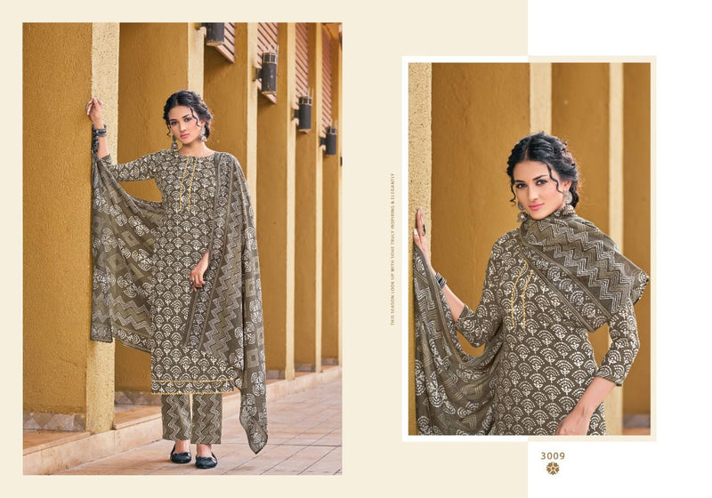 Radha Fab Rumy Vol 3 Cotton Casual Wear Salwar Suits With Fancy Prints