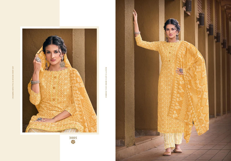 Radha Fab Rumy Vol 3 Cotton Casual Wear Salwar Suits With Fancy Prints