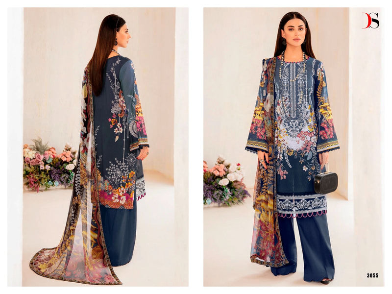 Deepsy Suits Rungrez Spring Lawn 23 Pure Cotton Heavy Self Embroidery Patch Pakistani Salwar Suit