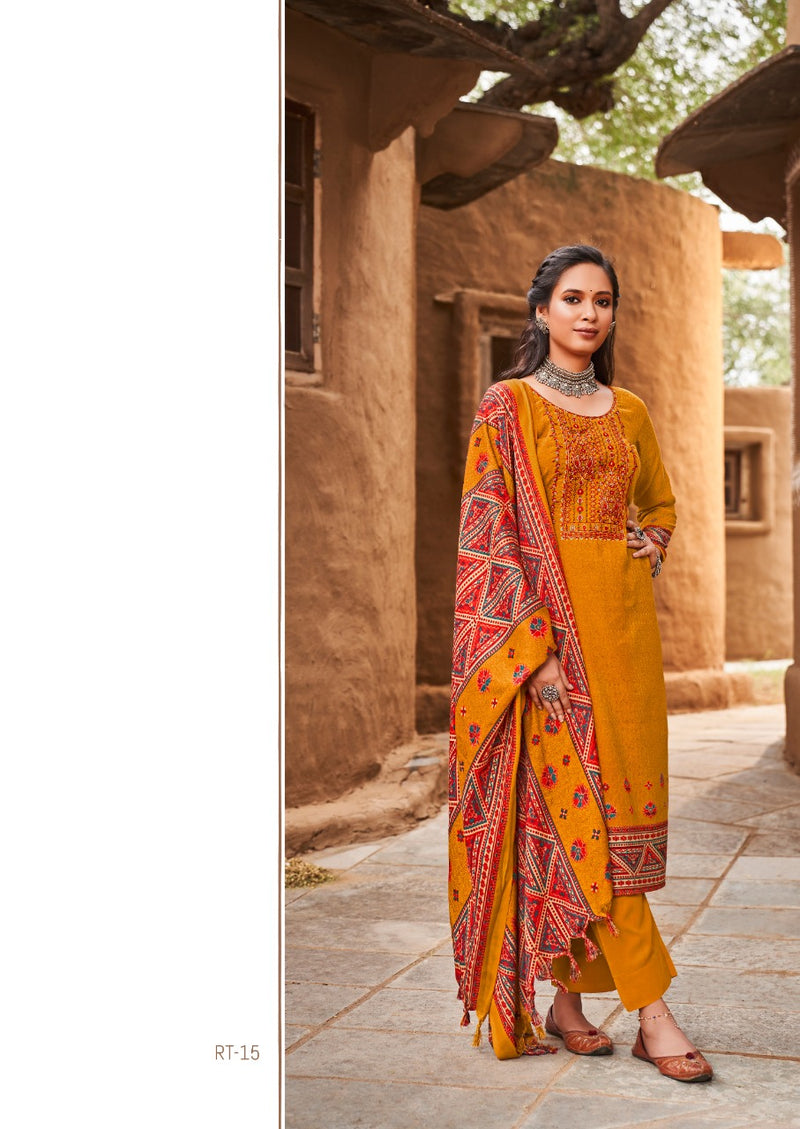 Levisha Rutba Pashmina With Beautiful Embroidery Work Stylish Designer Party Wear Salwar Kameez