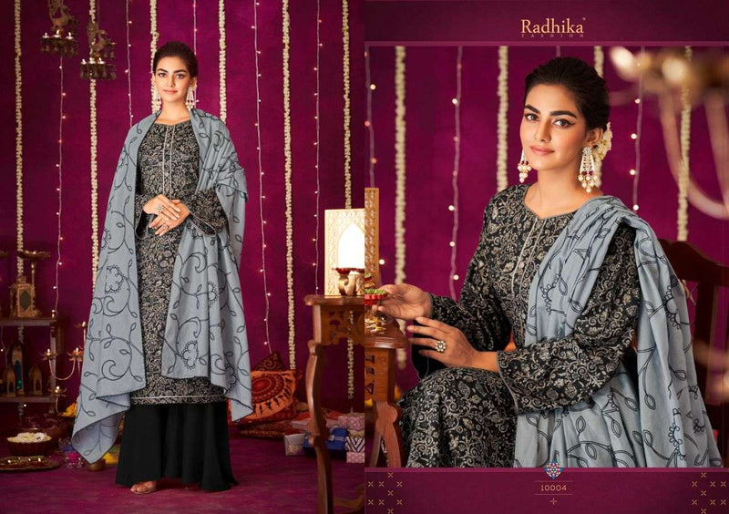 Radhika Azara Blossom Vol 6 Cotton Print Lace Work Salwar Kameez