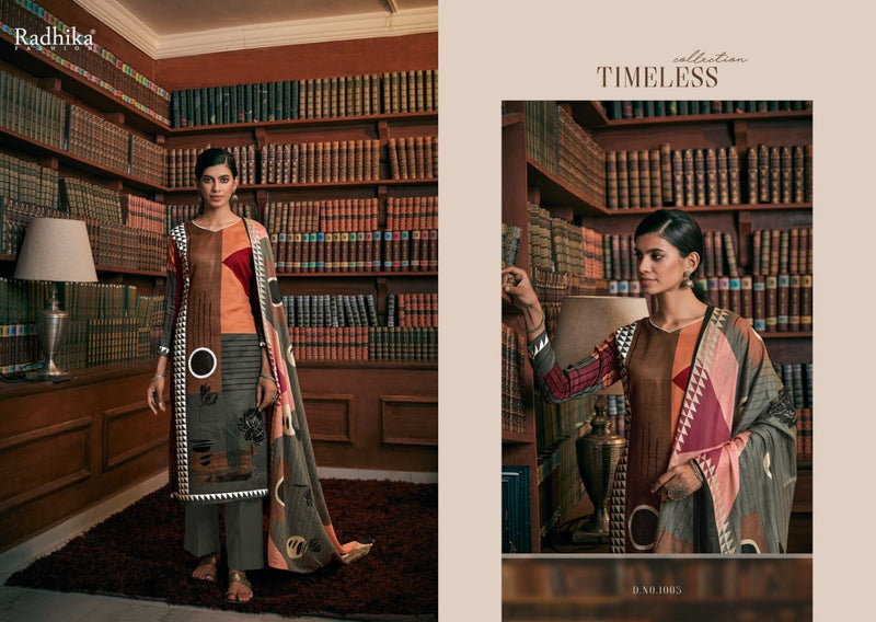 Radhika Azara Fashion Launch By Irina Nx Jam Cotton Print Heavy Look Fancy Work Stylish Salwar suits