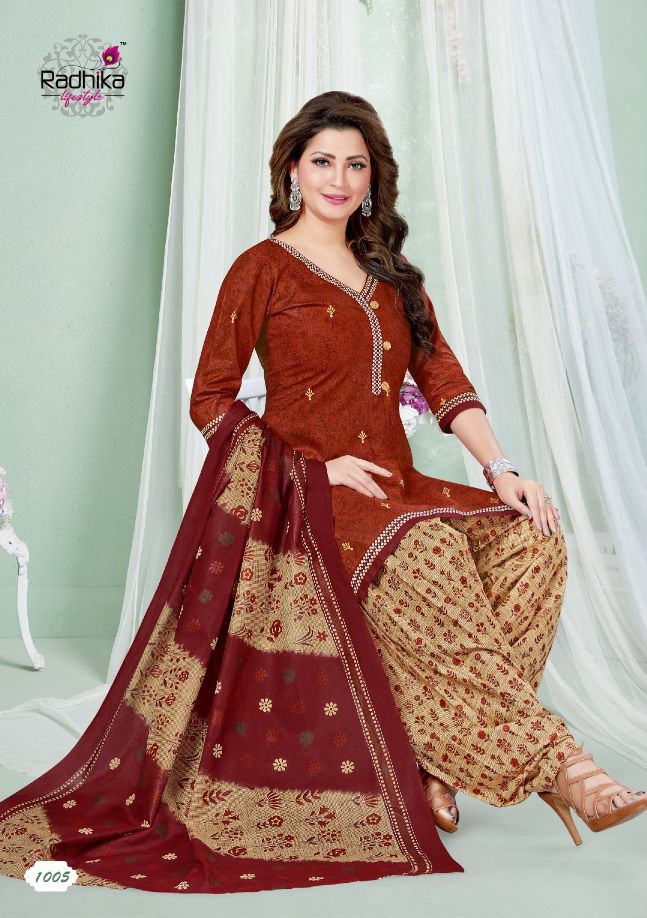Radhika Rangrasiya Vol 1 Cotton Salwar Suit