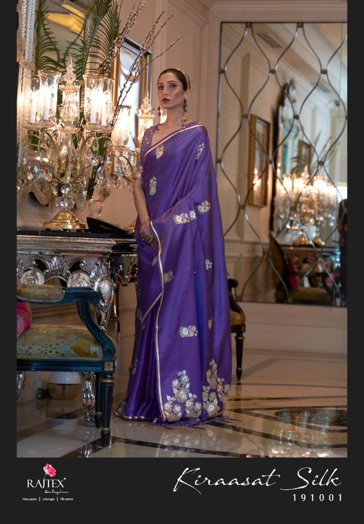 Rajtex Fabric Presents Kiraasat Silk Fancy Exclusive Designer Printed Casual Wear Fancy Sarees