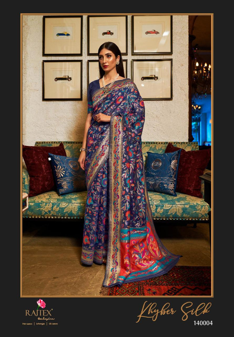 Rajtex Khyber Silk Weaving Modal Pure Kashmiri Designer Saree