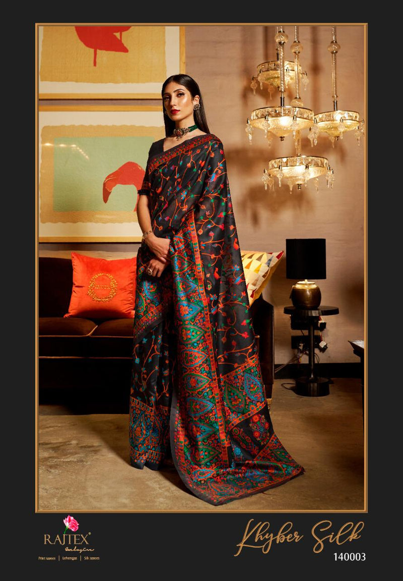 Rajtex Khyber Silk Weaving Modal Pure Kashmiri Designer Saree