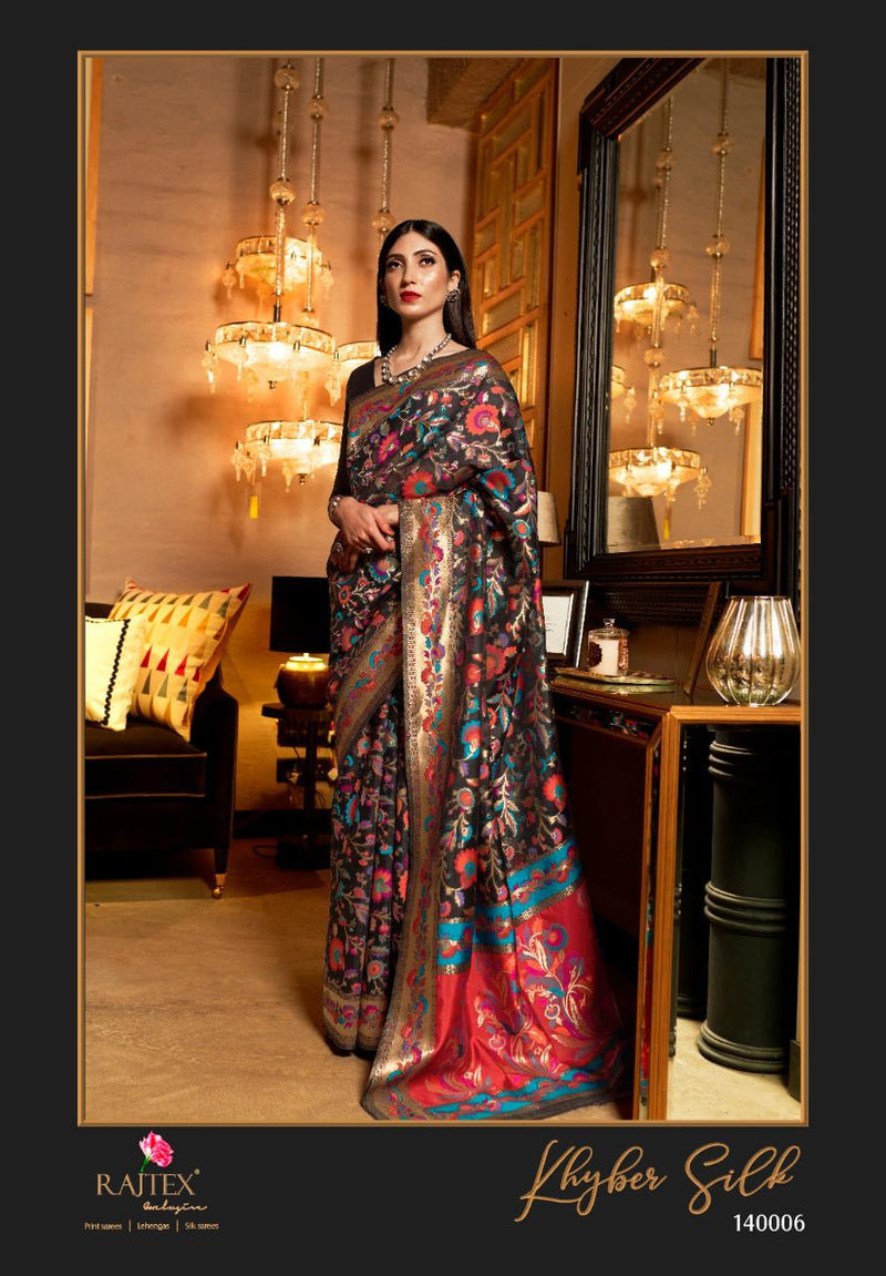 Rajtex Khyber Silk Weaving Modal Pure Kashmiri Designer Saree