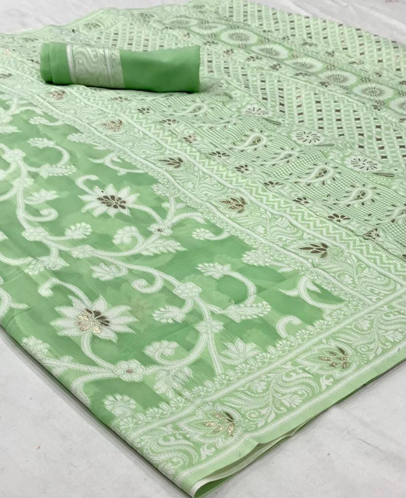 Rajtex Launch By Kinaya Lucknowi Chikankari Fancy Work Excusive Formal Wear Heavy Sarees