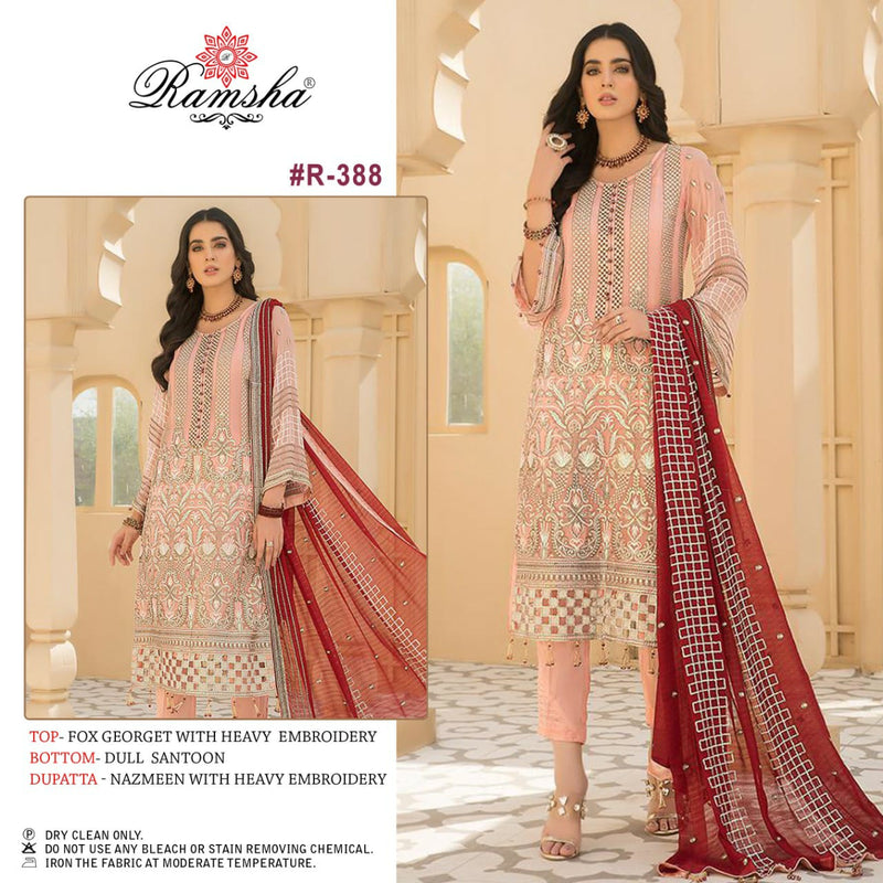 Ramsha Vol 29 Georgette With Heavy Embroidery Salwar Suit