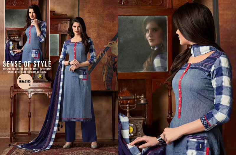 Kessi Fabric Rangoon Step Up Cotton Fancy Kurtis