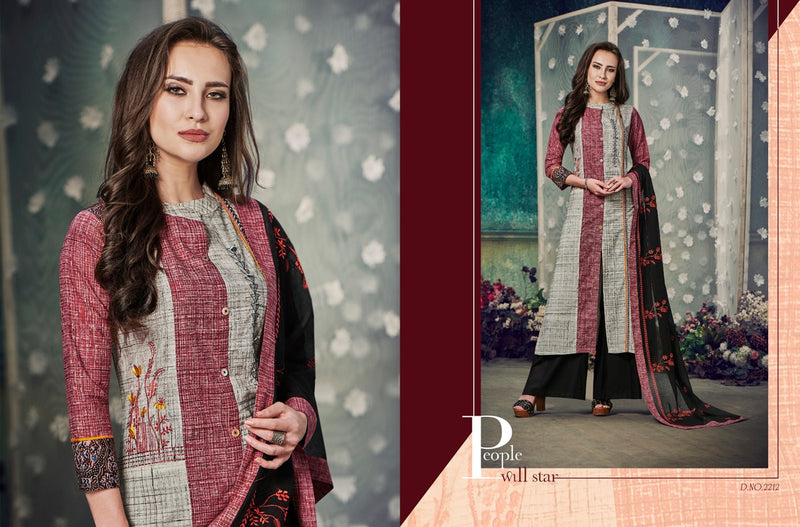 Rangoon Launch By Non Stop Rayon Printed Exclusive Long Straight Exclusive Kurti With Bottom