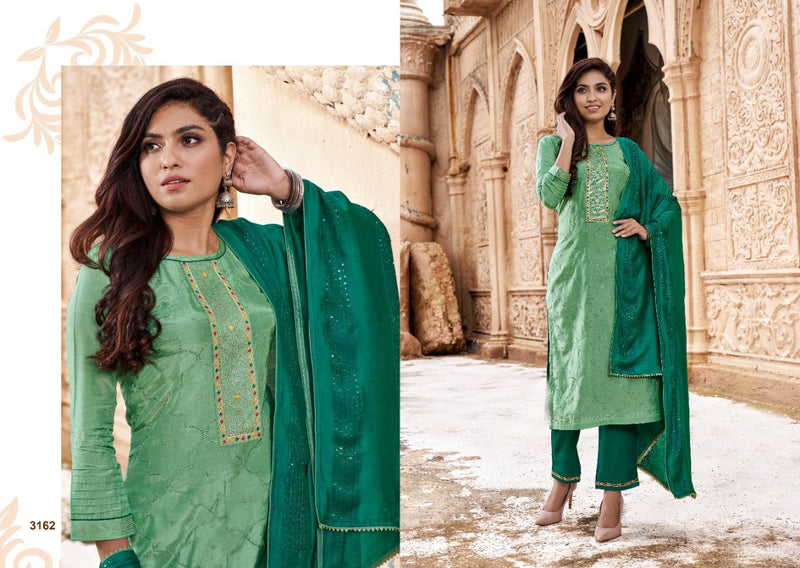 Rangoon Lotus Viscose With Leriya And Nack With Heavy Cotton Kurti