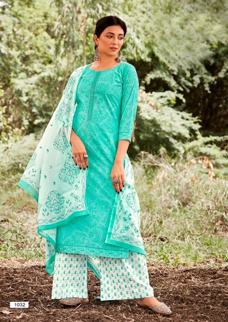 Rangoon Swasti Cotton Printed With Embroidery Work Exclusive Casual Wear Long Readymade Kurtis