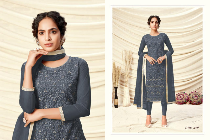 Rani Trends Launch Noorjanha Butterfly Net With Heavy Sequence Embroidery Work Exclusive Party Wear Salwar Kameez