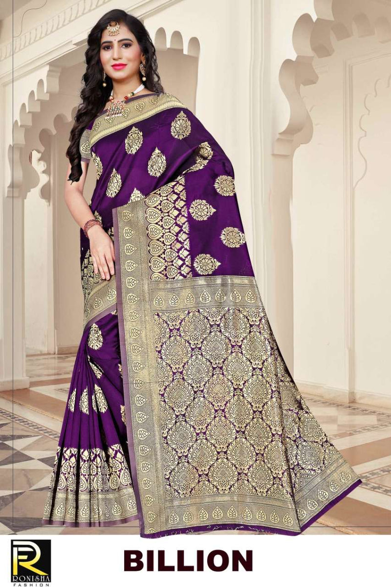 Ranjana  Billion Silk fancy Traditinal Saree