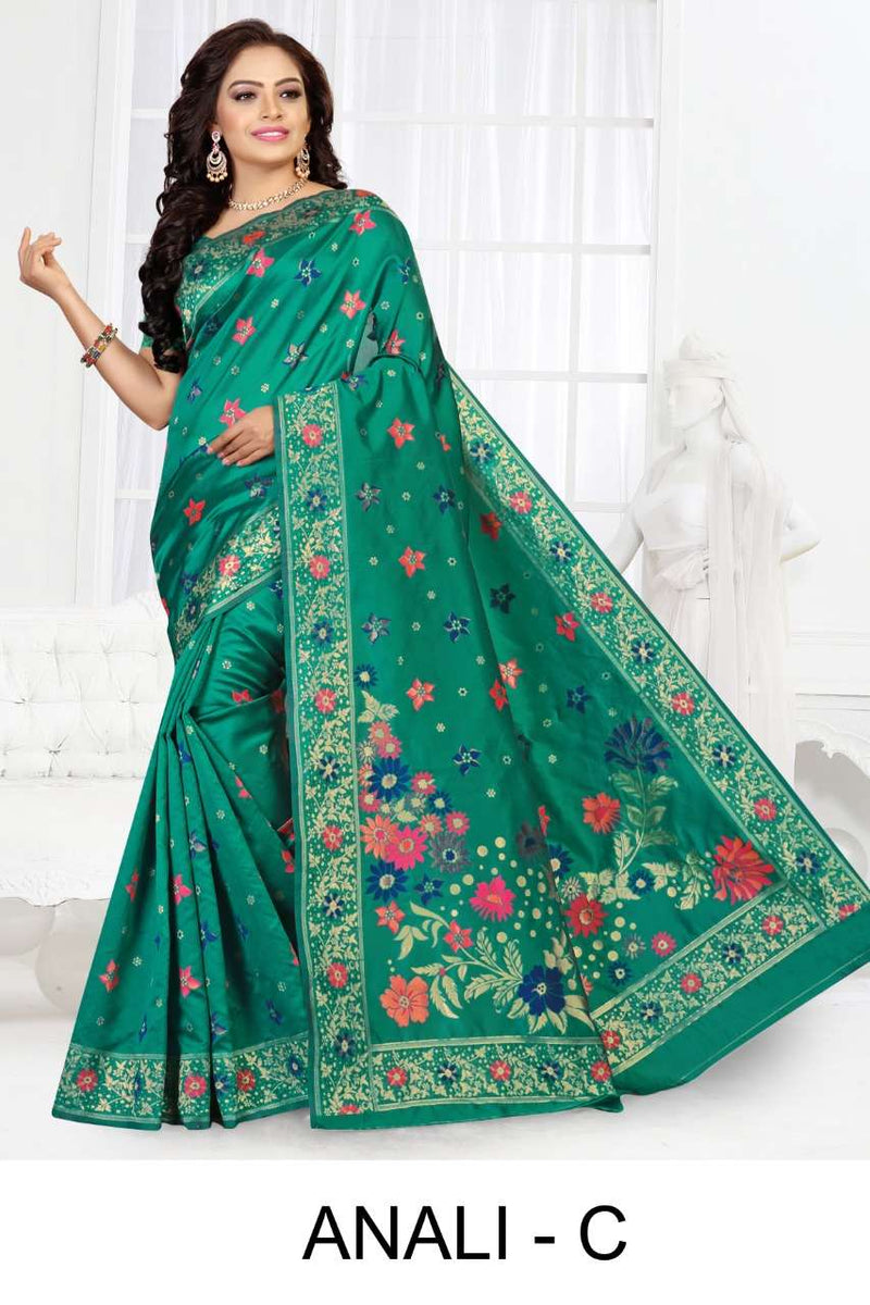 Ranjna Saree Anali Premium Silk With Printed Regular Wear Exclusive Fancy Saree