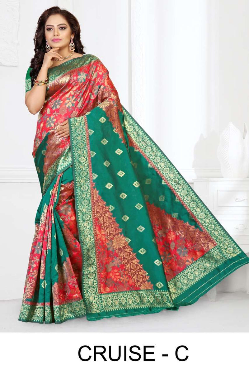 Ranjna Saree Cruise Premium Silk With Printed Regular Wear Exclusive Fancy Saree