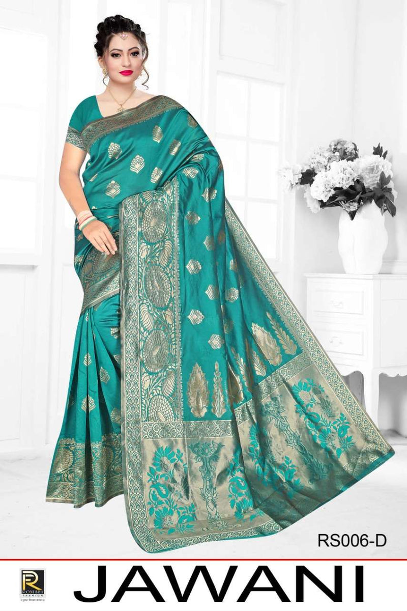 Ranjna Saree Launching Jawani Silk Printed Exclusive Designer Fancy Sarees