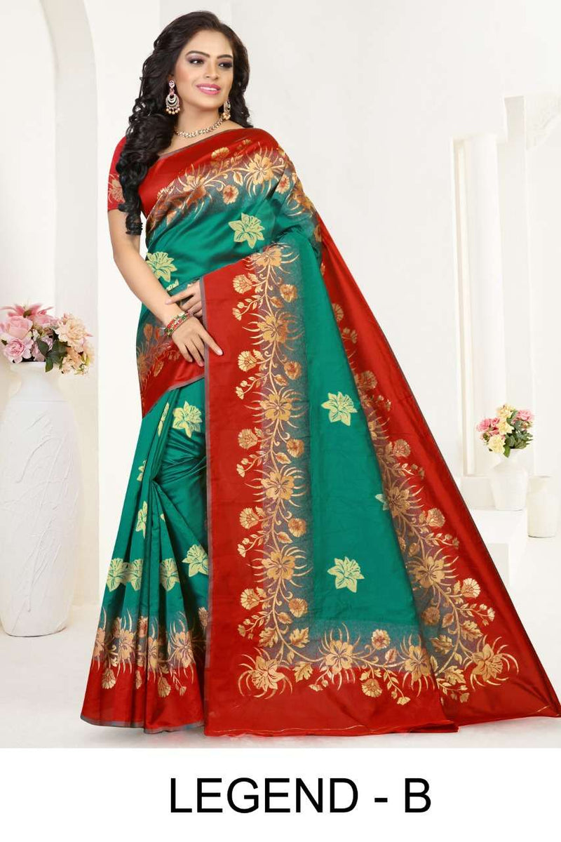 Ranjna Saree Presents Legend Premium Silk With Printed Casual Wear Fancy Sarees