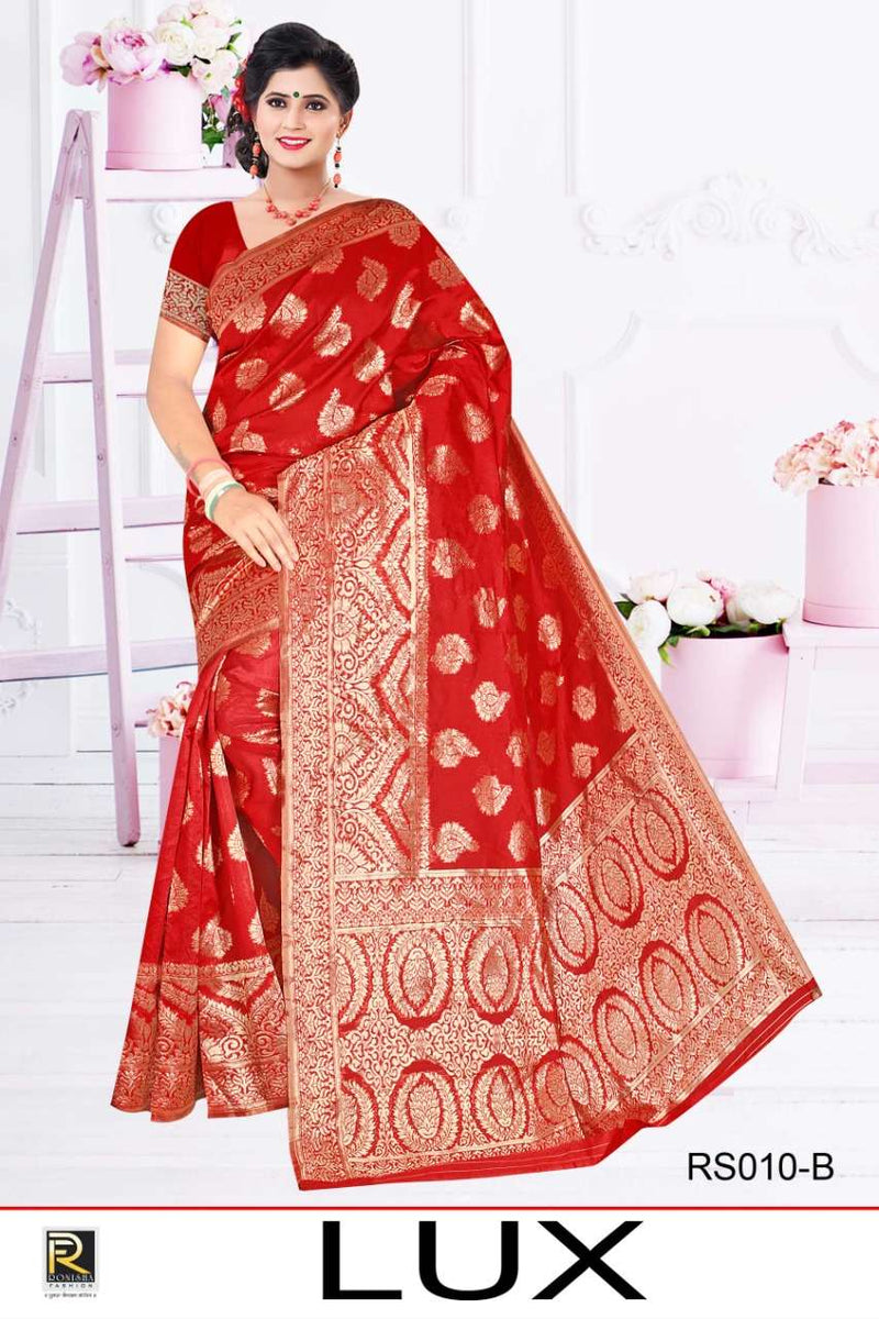 Ranjna Saree Presents Lux Silk Printed Designer Party And Casual Wear Fancy Sarees