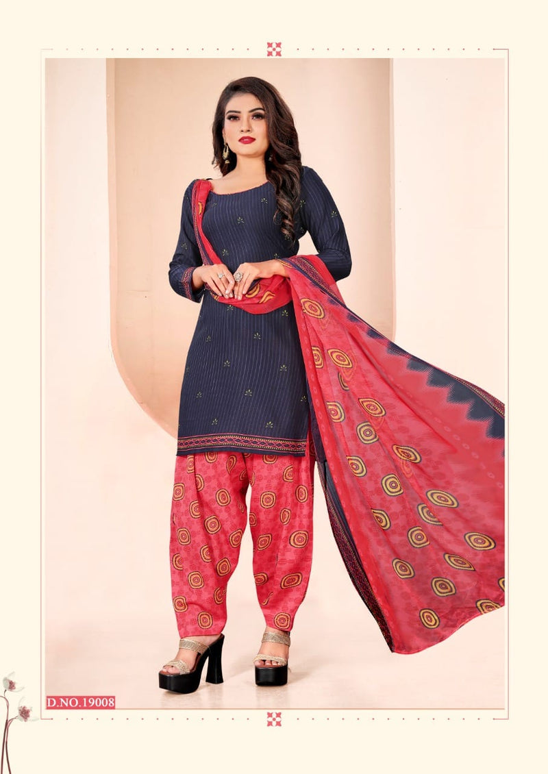 Ras Leela Vol 19 American Crepe Salwar Suit