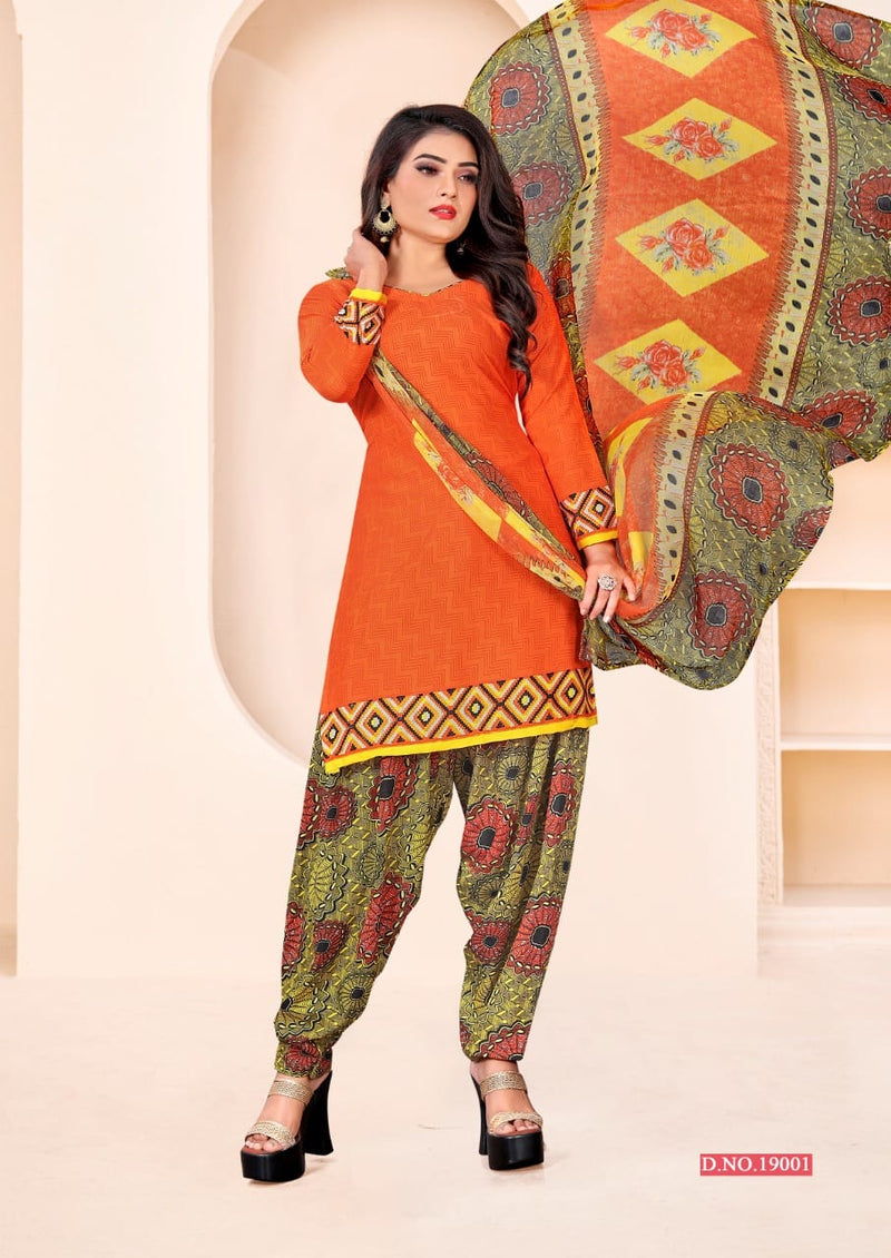 Ras Leela Vol 19 American Crepe Salwar Suit