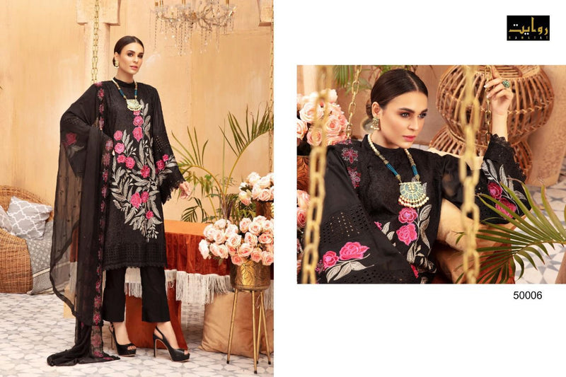 Rawayat Afrozeh Vol 3 Faux Georgette With Embroidery Work Pakistani Salwar Kameez