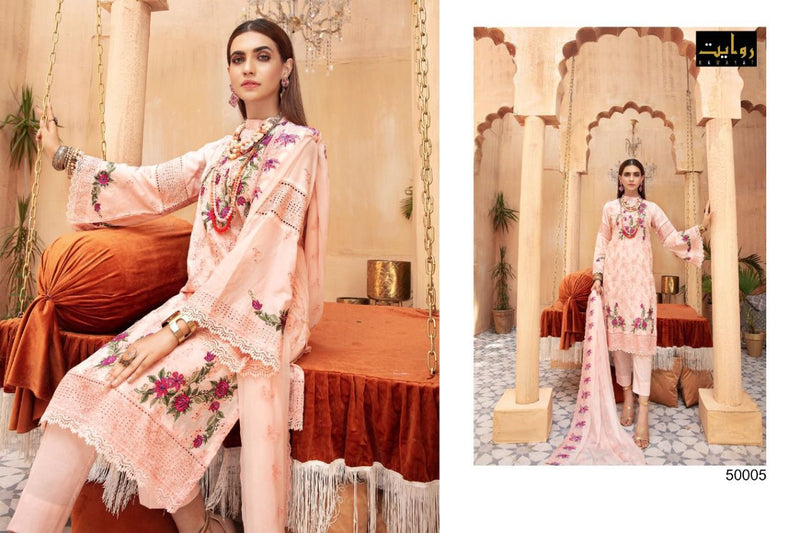 Rawayat Afrozeh Vol 3 Faux Georgette With Embroidery Work Pakistani Salwar Kameez