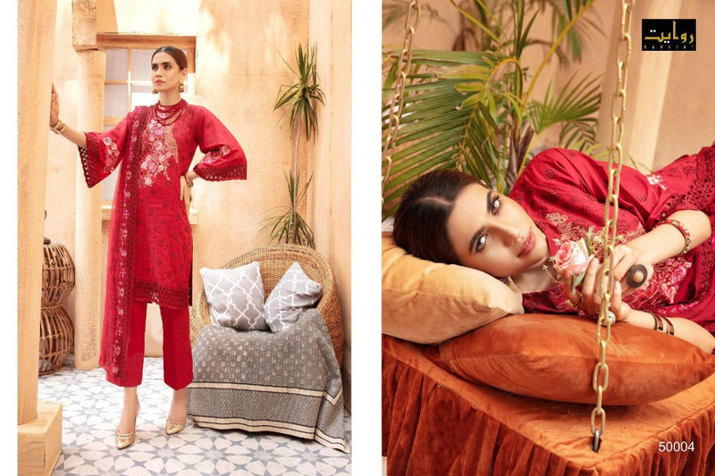 Rawayat Afrozeh Vol 3 Faux Georgette With Embroidery Work Pakistani Salwar Kameez