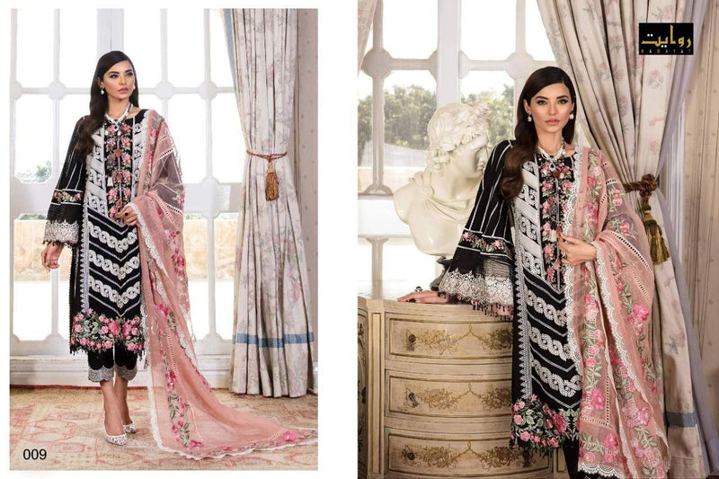 Rawayat Fashion Crimson Vol 21 Cotton With Heavy Embroidery Work Exclusive Designer Pakistani Salwar Kameez