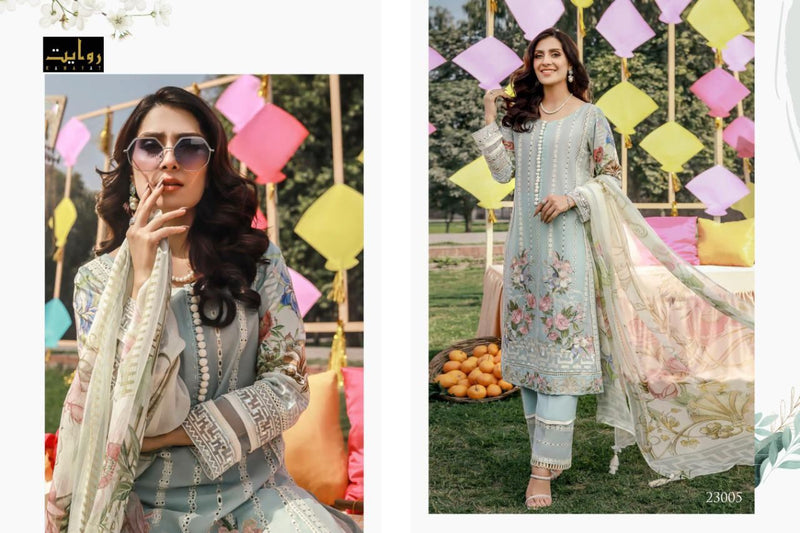 Rawayat Fashion Tabeer Vol 3 Pure Cotton Pakistani Salwar Kameez