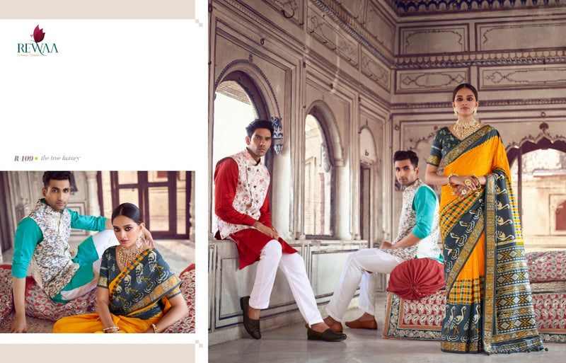 Rewaa Presents Patola Vol 1 Fancy Designer Fancy Party Wear Exclusive Wear Heavy Sarees