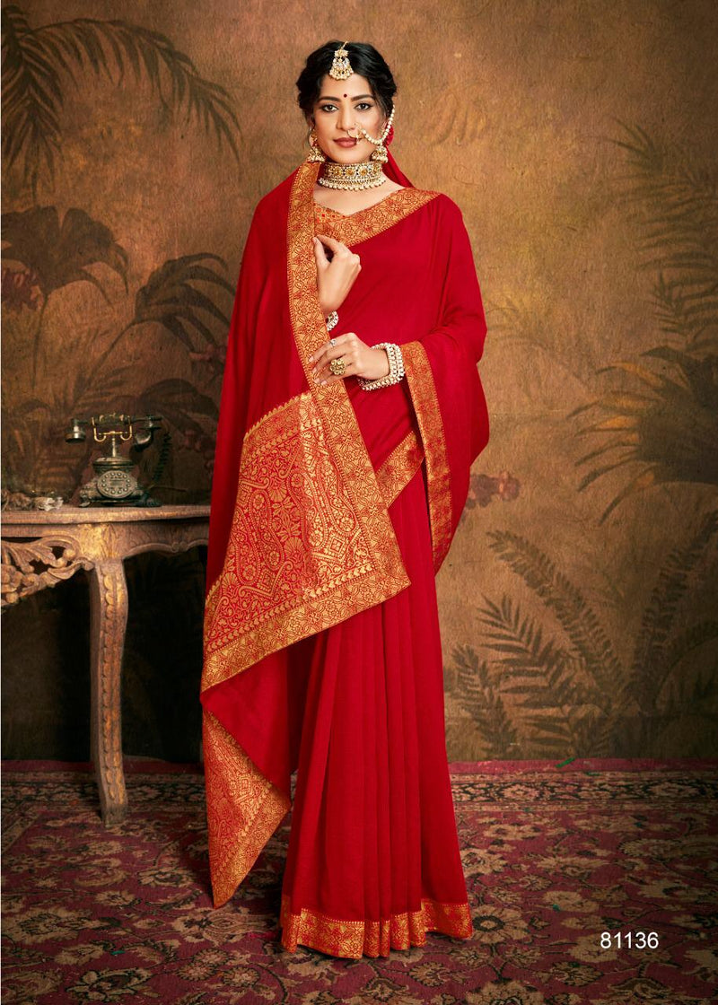 Right Women Designer Geetanjali Vichitra With Rich Pallu Saree