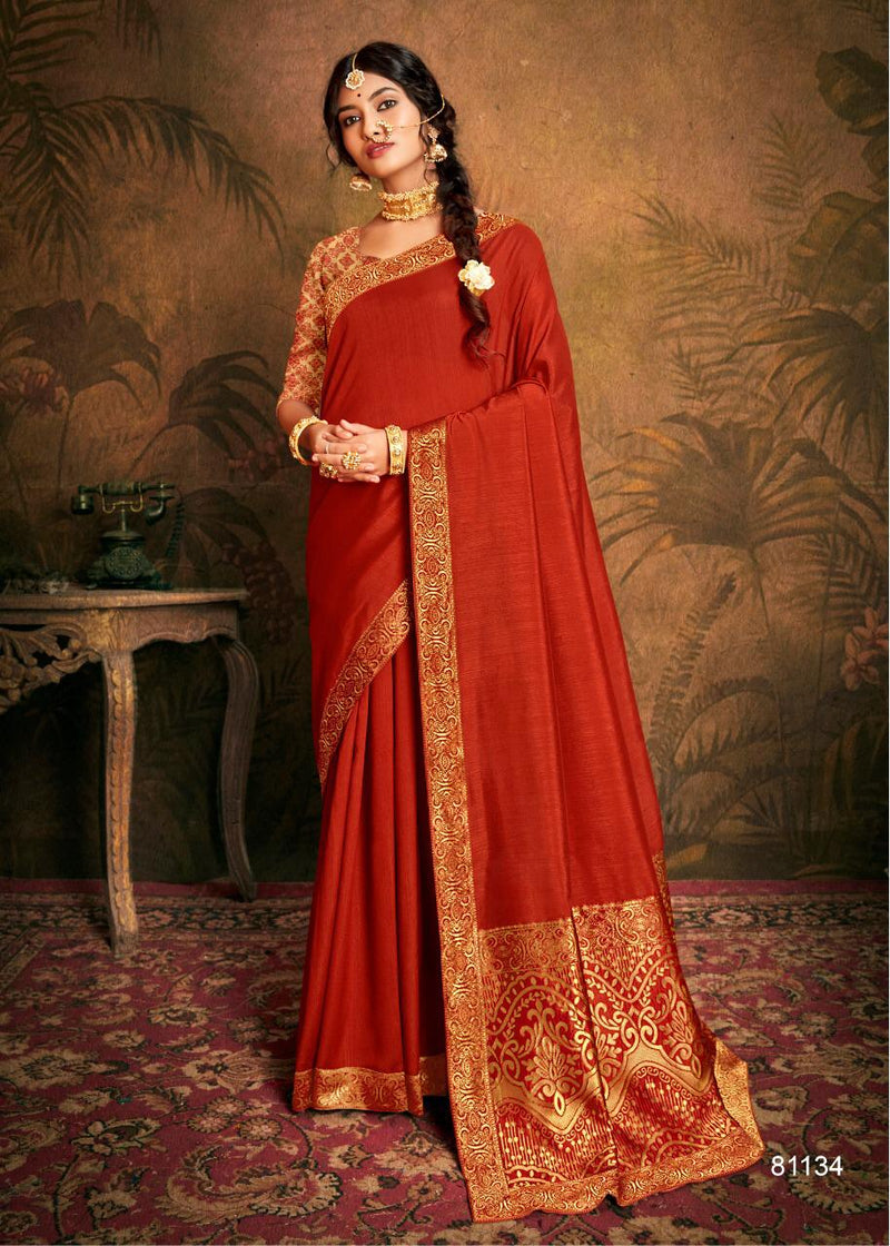 Right Women Designer Geetanjali Vichitra With Rich Pallu Saree