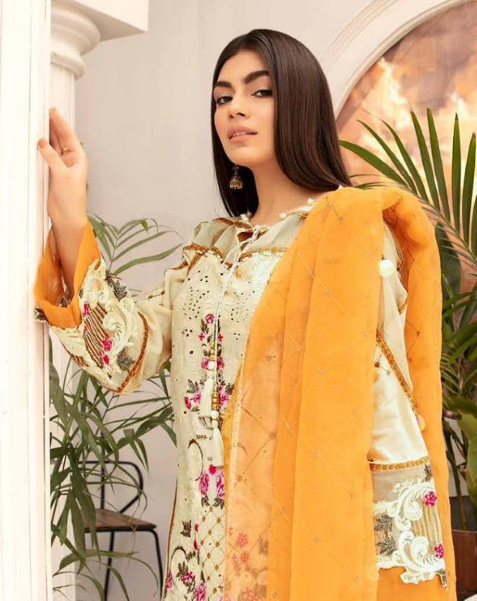 Rinaz Fashion Adan Libas Vol 2 Cambric Cotton Heavy Embroidery Work Salwar Kameez