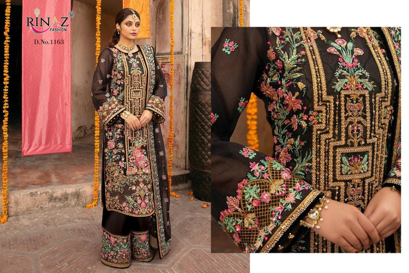 Rinaz Fashion Blockbuster Vol 8 Fox Georgette Heavy Embroidered Diamond Work Salwar Kameez