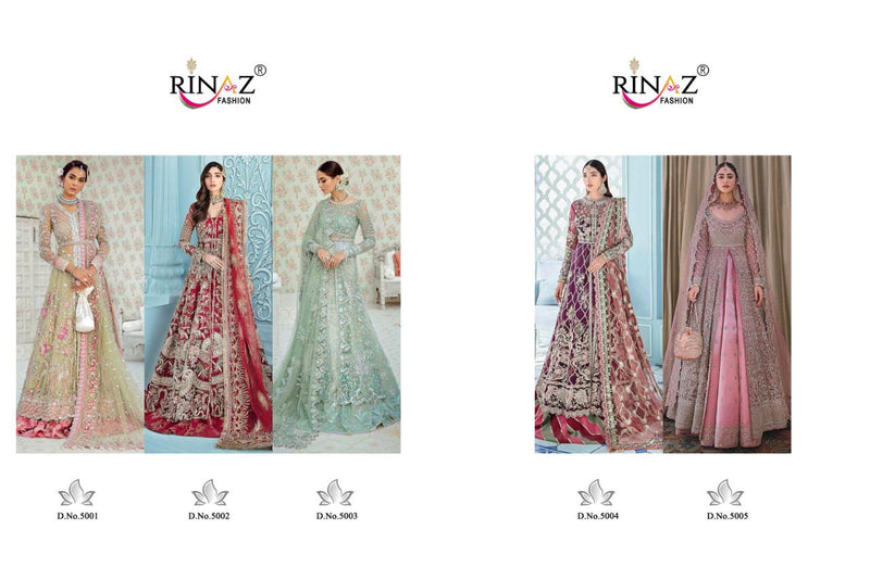 Rinaz Fashion Rim Zim Vol 4 Butterfly Net Heavy Embroidery Work Pakistani Suit