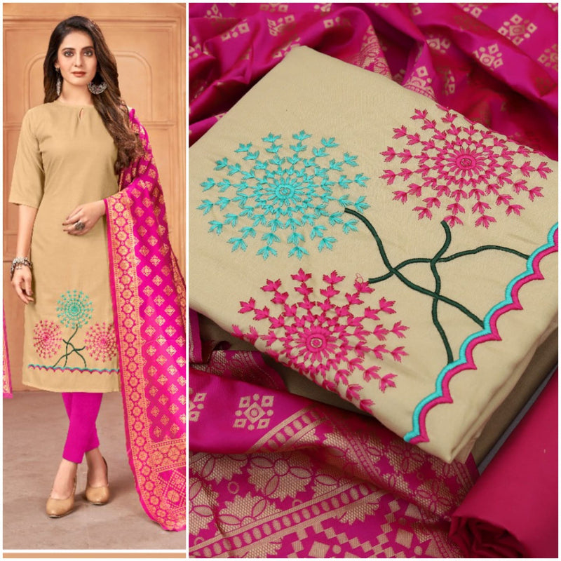 Rnx Launch By Ice Cream Handloom Slub With Fancy Printed Exclusive Casual Wear Salwar Suits